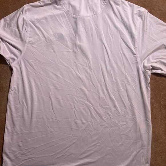 VTG Tour Play Hilton Head Island HHI Men LG Golf Polo White‎ Embroidered (W) - Picture 8 of 8